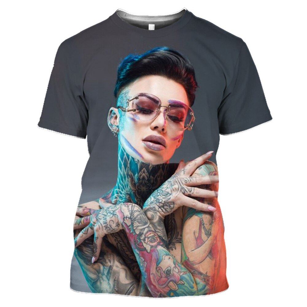 Unisex 3D Printed t shirt Men Women Sexy goddess Harajuku T Shirts men Fashion C