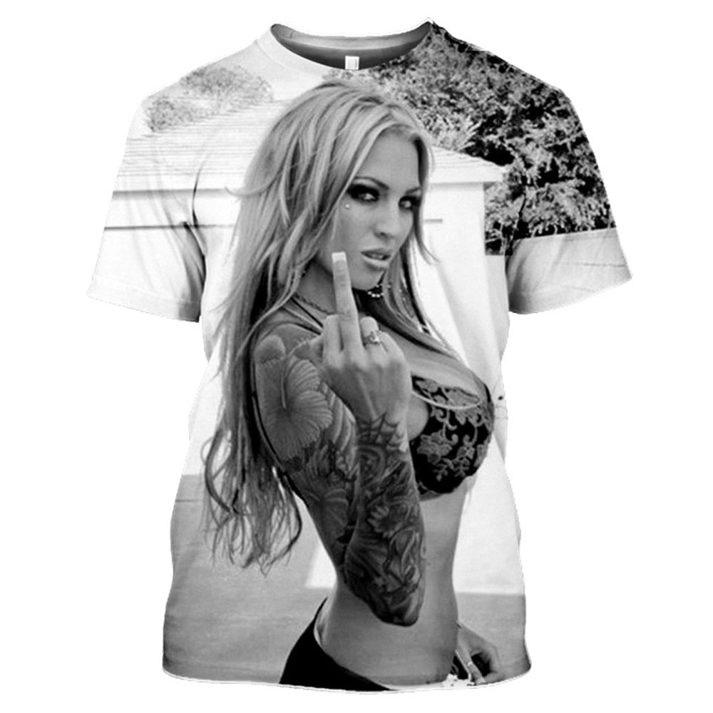 Unisex 3D Printed t shirt Men Women Sexy goddess Harajuku T Shirts men Fashion C