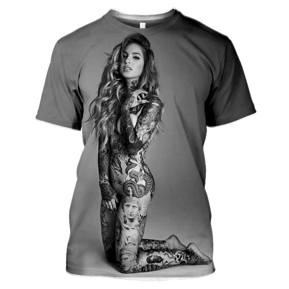 Unisex 3D Printed t shirt Men Women Sexy goddess Harajuku T Shirts men Fashion C