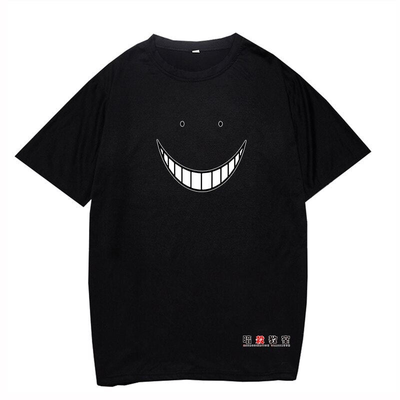 2020 Men's Clothing Summer New Anime Assassination Classroom Black shirt Cool St