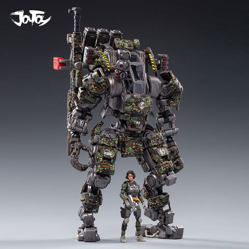 NEW  JOYTOY 1/25 action figure robot Military Steel bone H07 armor cam Mecha Col