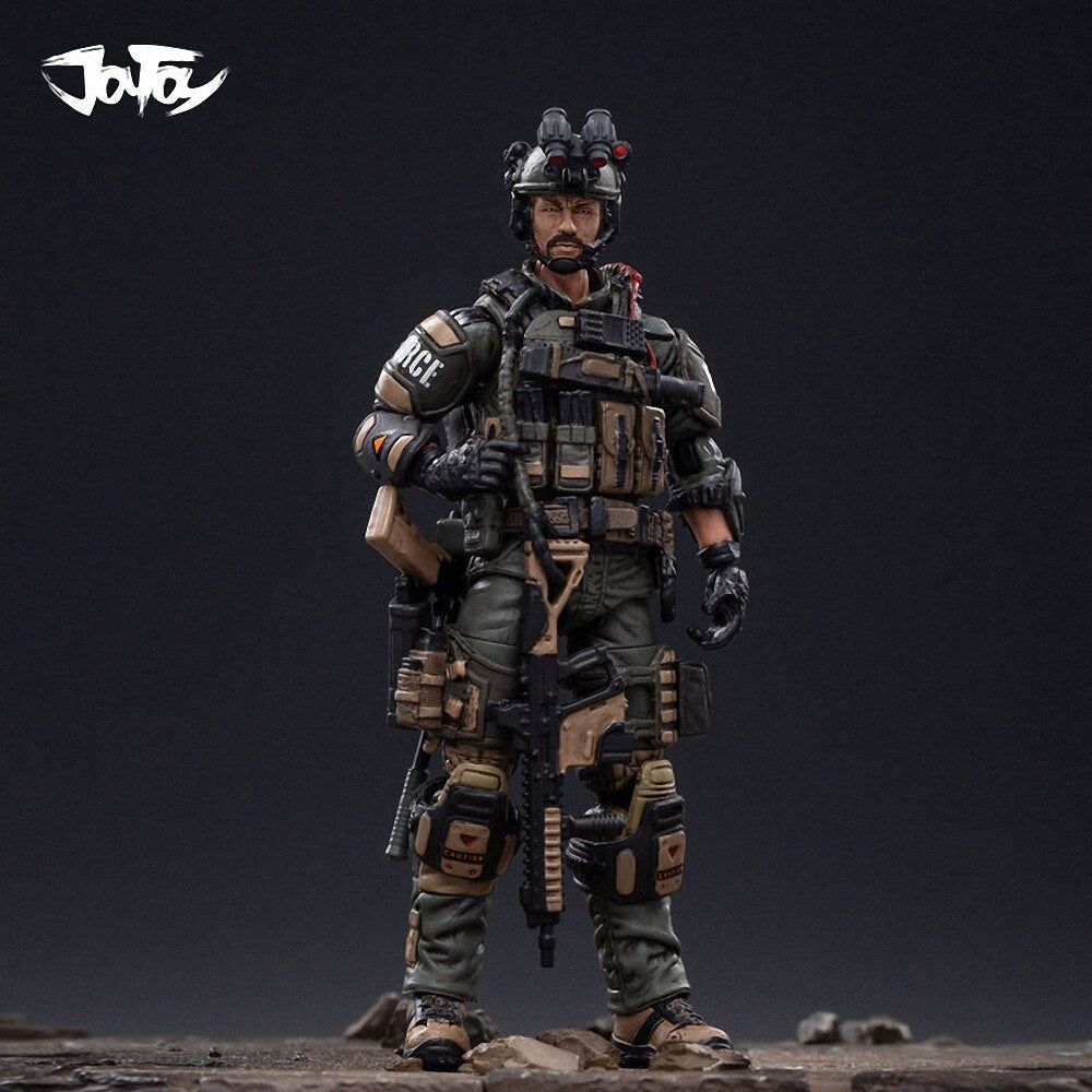 JOYTOY Action Figure Marine Corps Military Soldier Figure Model Toys Anime 1/18