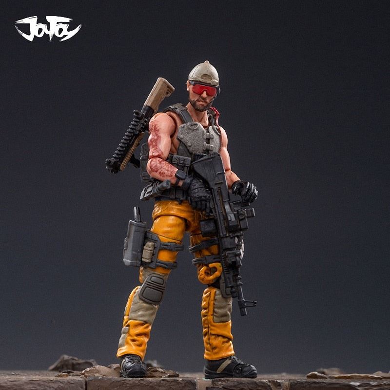 JOYTOY Action Figure Marine Corps Military Soldier Figure Model Toys Anime 1/18