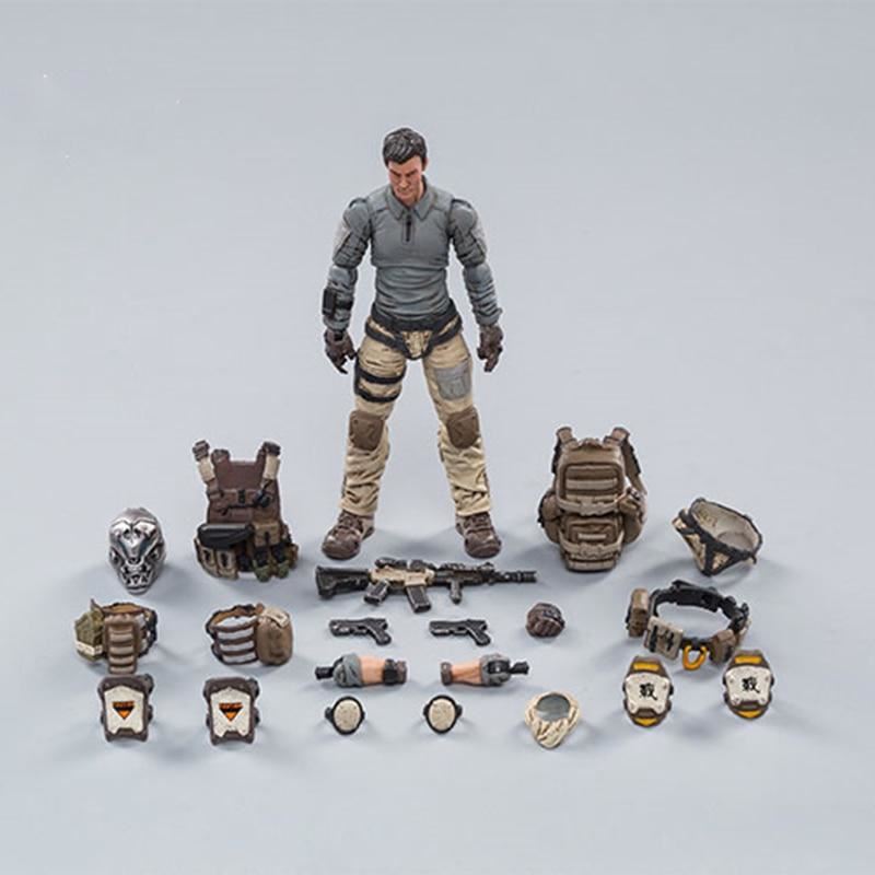 1/18 JOYTOY 10.5CM Action Figure HELL SKULL DESERT SKULL FIELD  SQUAD Model Toys