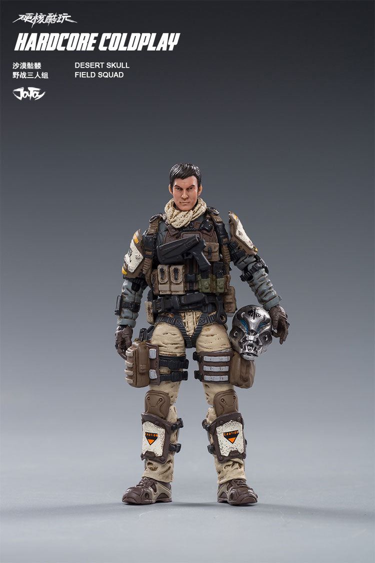 JOYTOY 10.5CM Action Figure HELL SKULL DESERT SKULL FIELD  SQUAD Model Toys 1/18