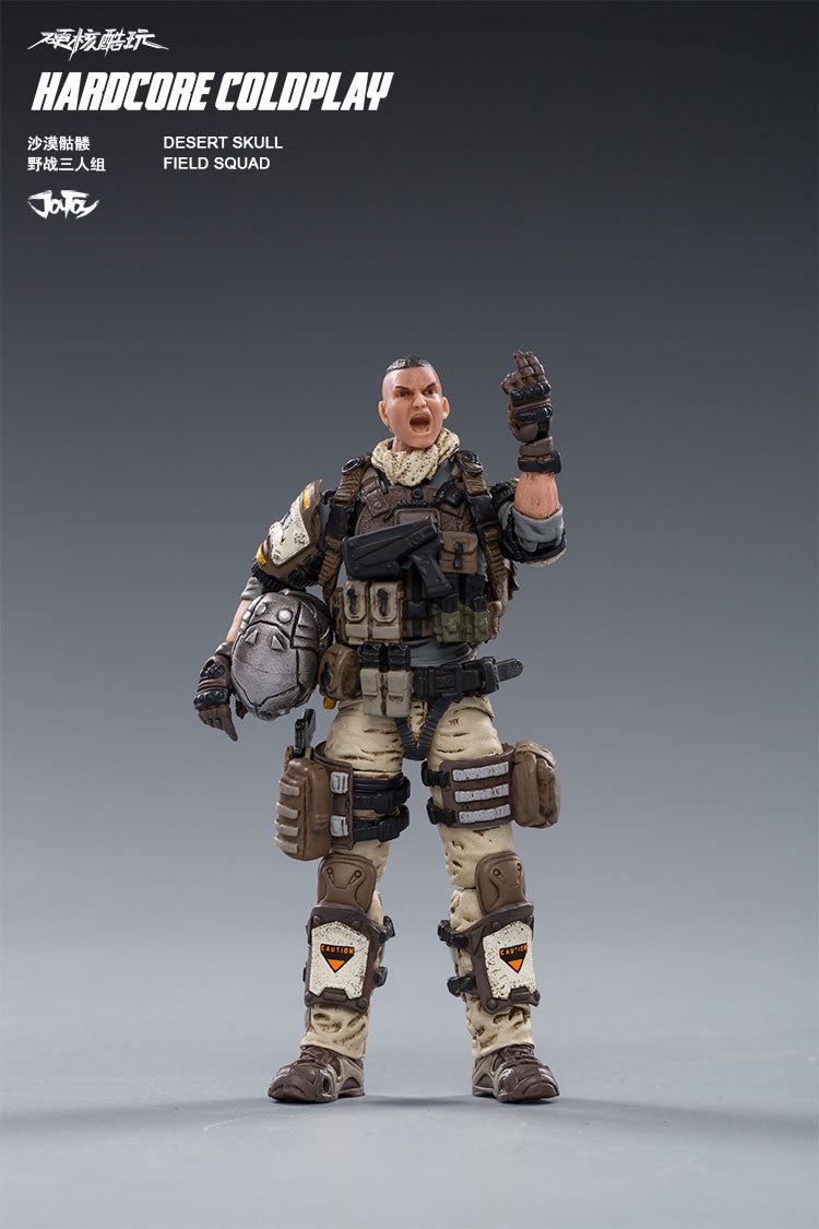 JOYTOY 10.5CM Action Figure HELL SKULL DESERT SKULL FIELD  SQUAD Model Toys 1/18