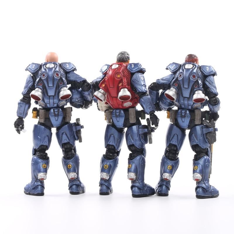 1/18 JOYTOY Action Figures (3PCS/Set) The 03rd Legion Interstellar Trooper Anime