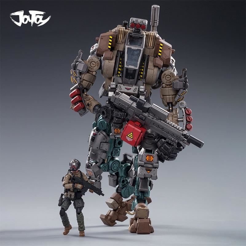 1/25 JOYTOY Action Figure Robot STEEL BONE H04 Mecha And Military Soldier Figure