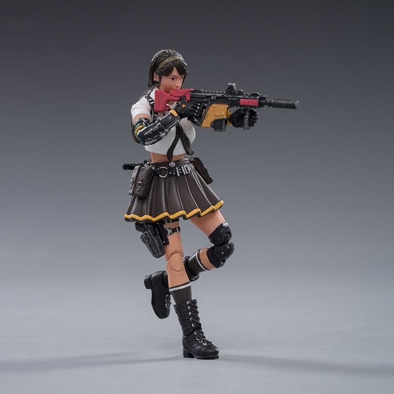 1/18 JOYTOY Action Figures Double Agent ZERO Cross Fire Game Female Soldier Coll