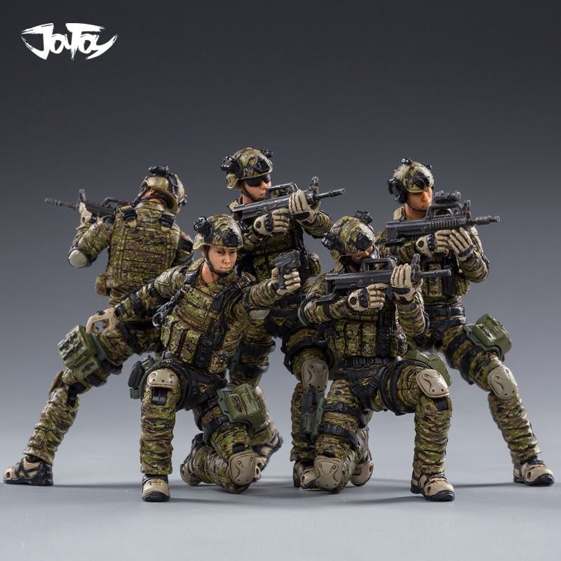 JOYTOY Action Figure PLA Army Ground Force Soldier Figures Collectible Toy 1/18