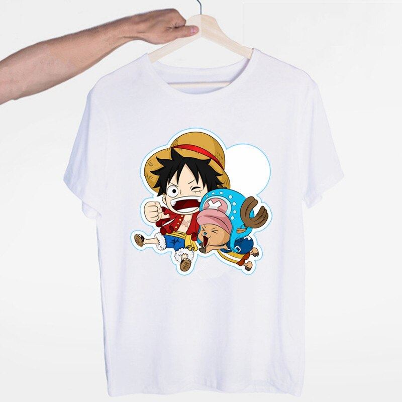 Men's ONE PIECE Anime T-shirt Men Cosplay Casual Short Sleeve Personalized Tshir