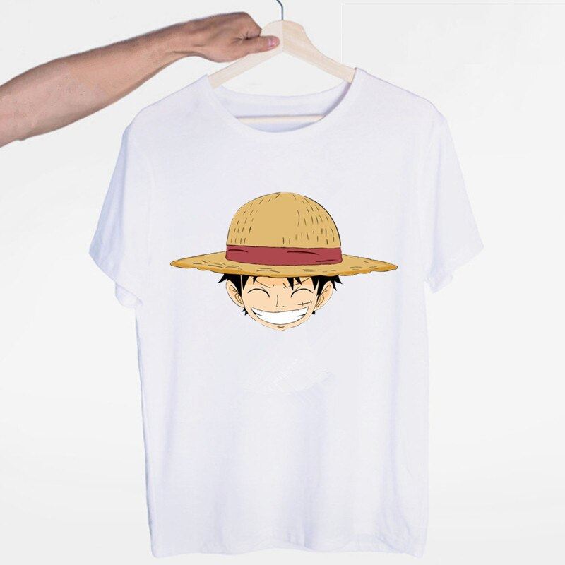 Men's ONE PIECE Anime T-shirt Men Cosplay Casual Short Sleeve Personalized Tshir