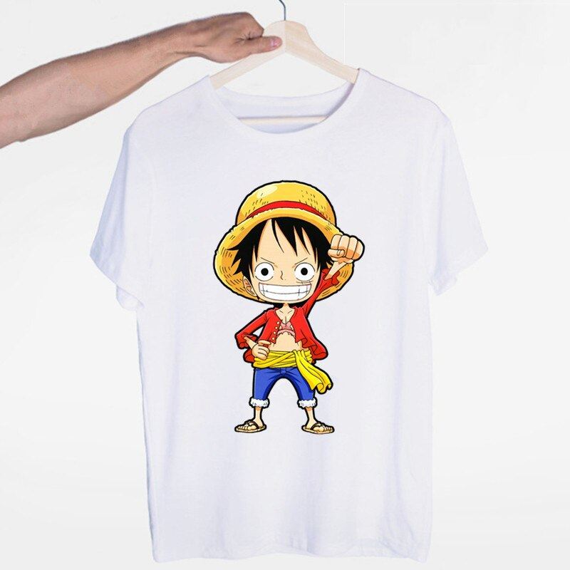 Men's ONE PIECE Anime T-shirt Men Cosplay Casual Short Sleeve Personalized Tshir