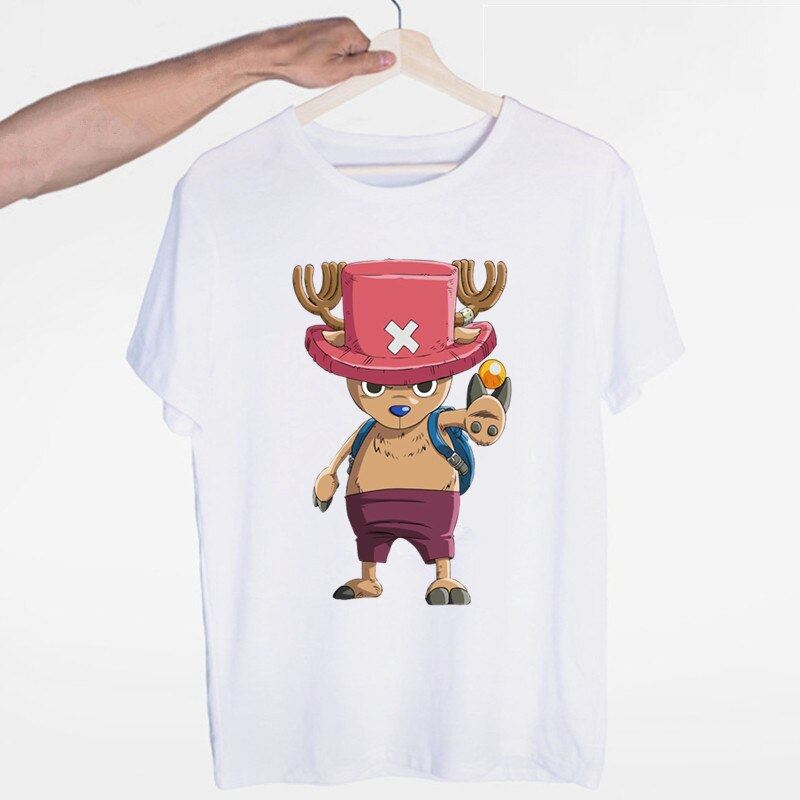 Men's ONE PIECE Anime T-shirt Men Cosplay Casual Short Sleeve Personalized Tshir