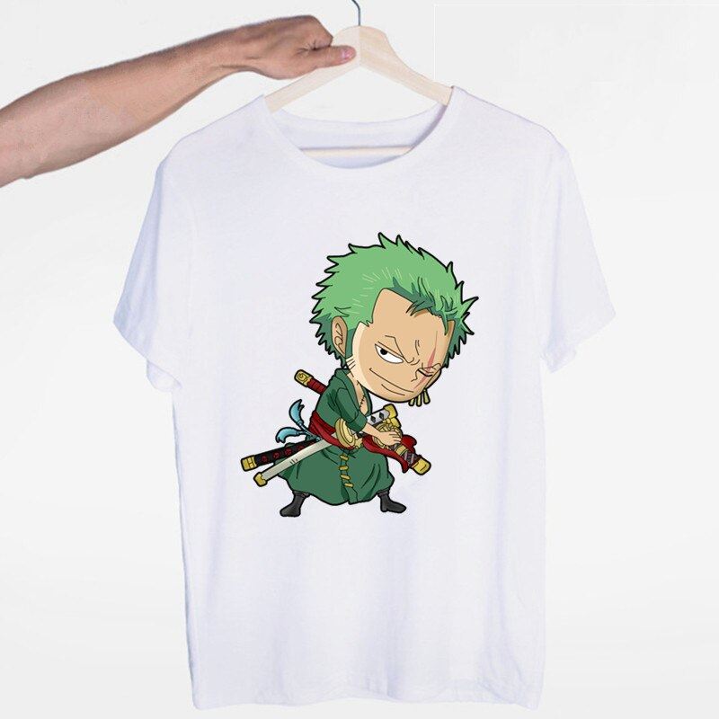 Men's ONE PIECE Anime T-shirt Men Cosplay Casual Short Sleeve Personalized Tshir