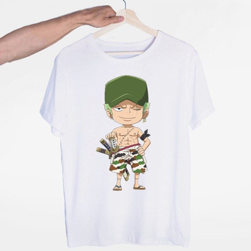 Men's ONE PIECE Anime T-shirt Men Cosplay Casual Short Sleeve Personalized Tshir