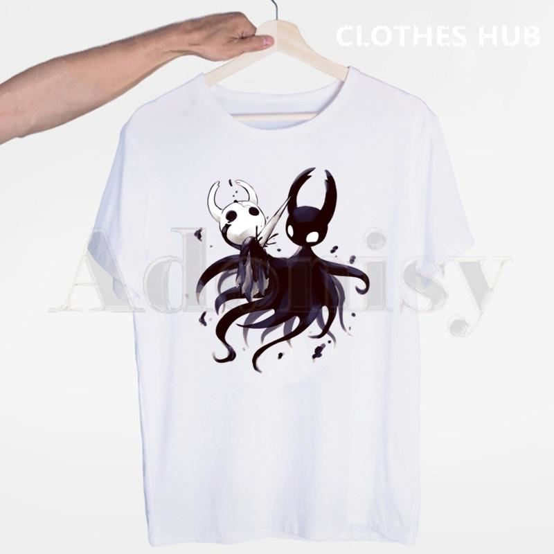 Hollow Knight Tshirts Men Fashion Summer T-shirts Tshirt Hip Hop Girl Printed To