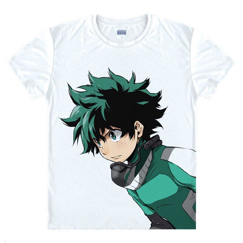 Newest My Hero Academia T Shirts Men Short Sleeve Clothing Boku No Hero Academia