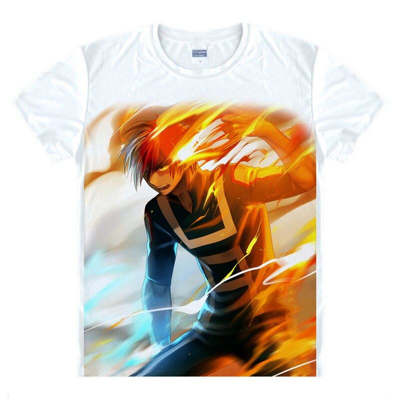 Newest My Hero Academia T Shirts Men Short Sleeve Clothing Boku No Hero Academia