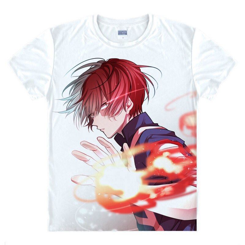 Newest My Hero Academia T Shirts Men Short Sleeve Clothing Boku No Hero Academia