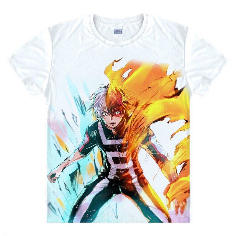 Newest My Hero Academia T Shirts Men Short Sleeve Clothing Boku No Hero Academia