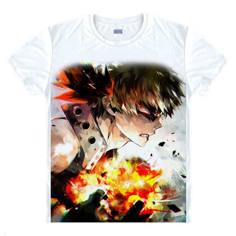 Newest My Hero Academia T Shirts Men Short Sleeve Clothing Boku No Hero Academia