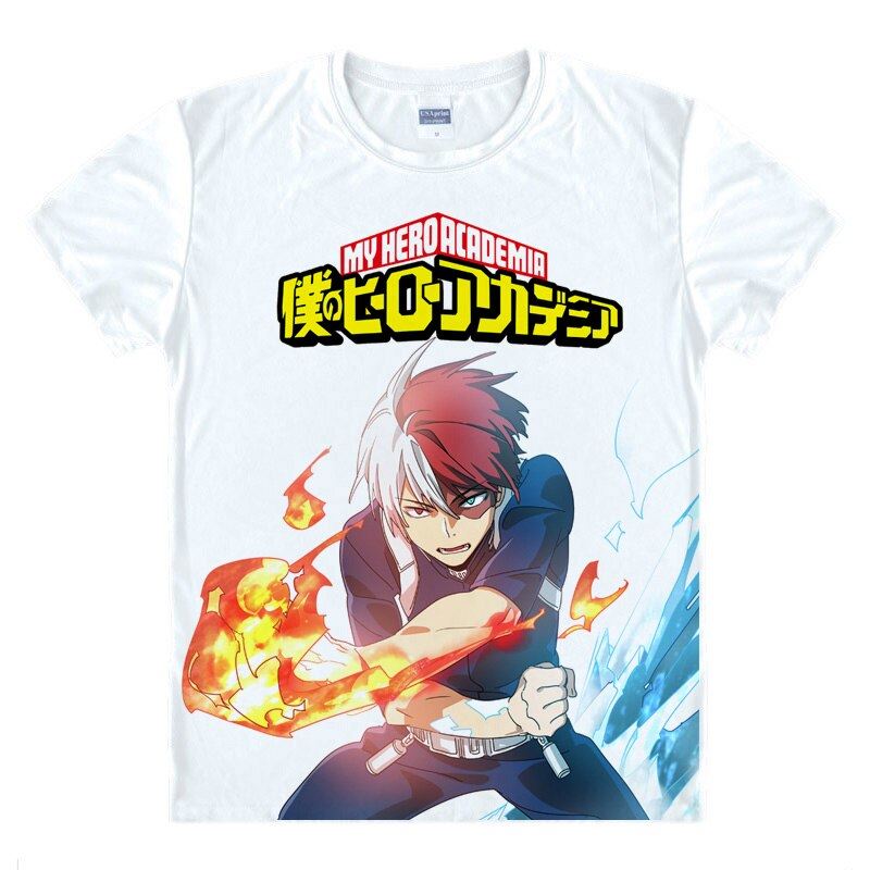 Newest My Hero Academia T Shirts Men Short Sleeve Clothing Boku No Hero Academia