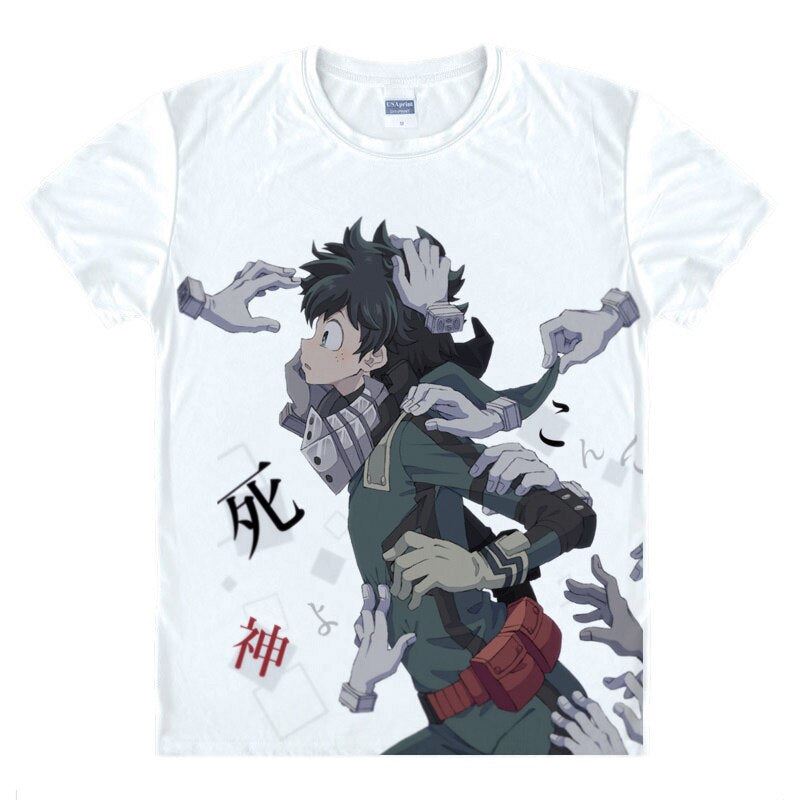 Newest My Hero Academia T Shirts Men Short Sleeve Clothing Boku No Hero Academia