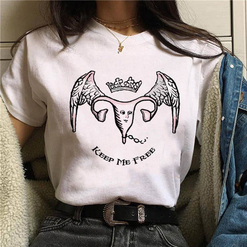 2020 Feminists T Shirt Women Feminism GRL PWR Ullzang Harajuku T-shirt Girl Powe