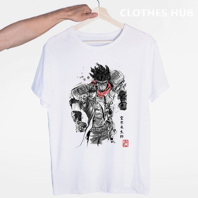 JoJo Bizarre Adventure Funny T-shirts for Man/woman Japan Anime Printed Tshirt C