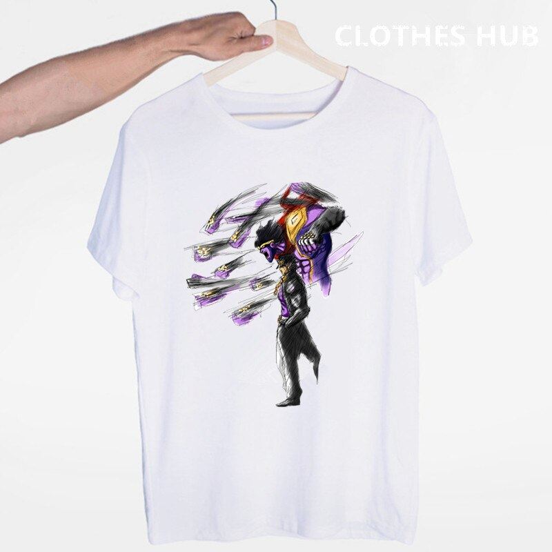 JoJo Bizarre Adventure Funny T-shirts for Man/woman Japan Anime Printed Tshirt C