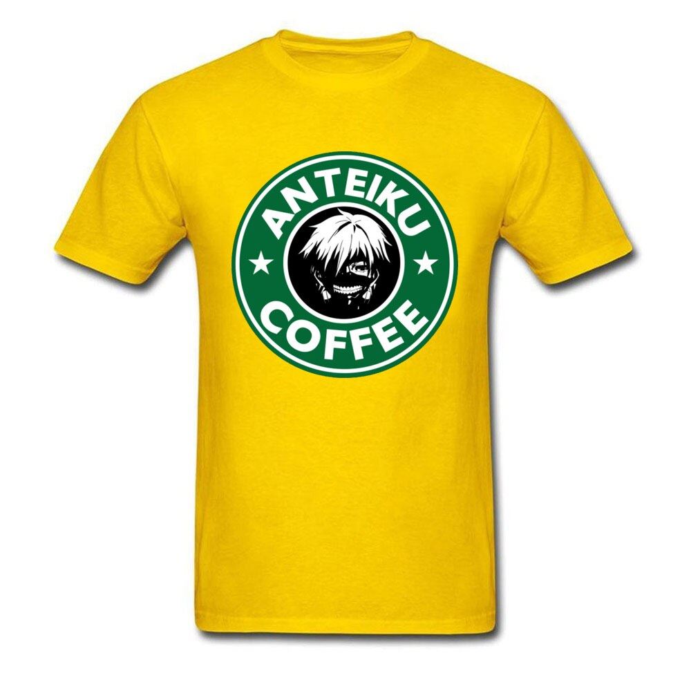 Anteiku Coffee T Shirt Tokyo Ghoul T-shirt Men Black Green Tops Unique Anime Lov