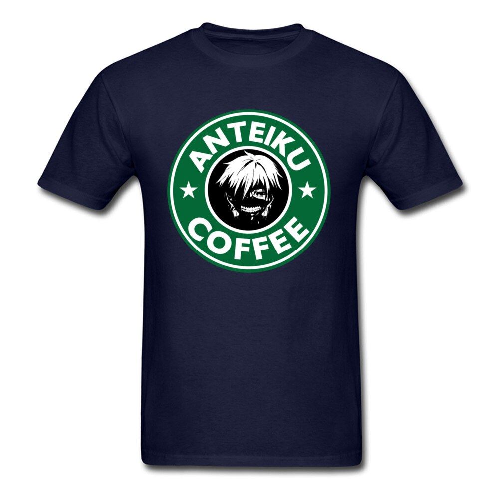 Anteiku Coffee T Shirt Tokyo Ghoul T-shirt Men Black Green Tops Unique Anime Lov