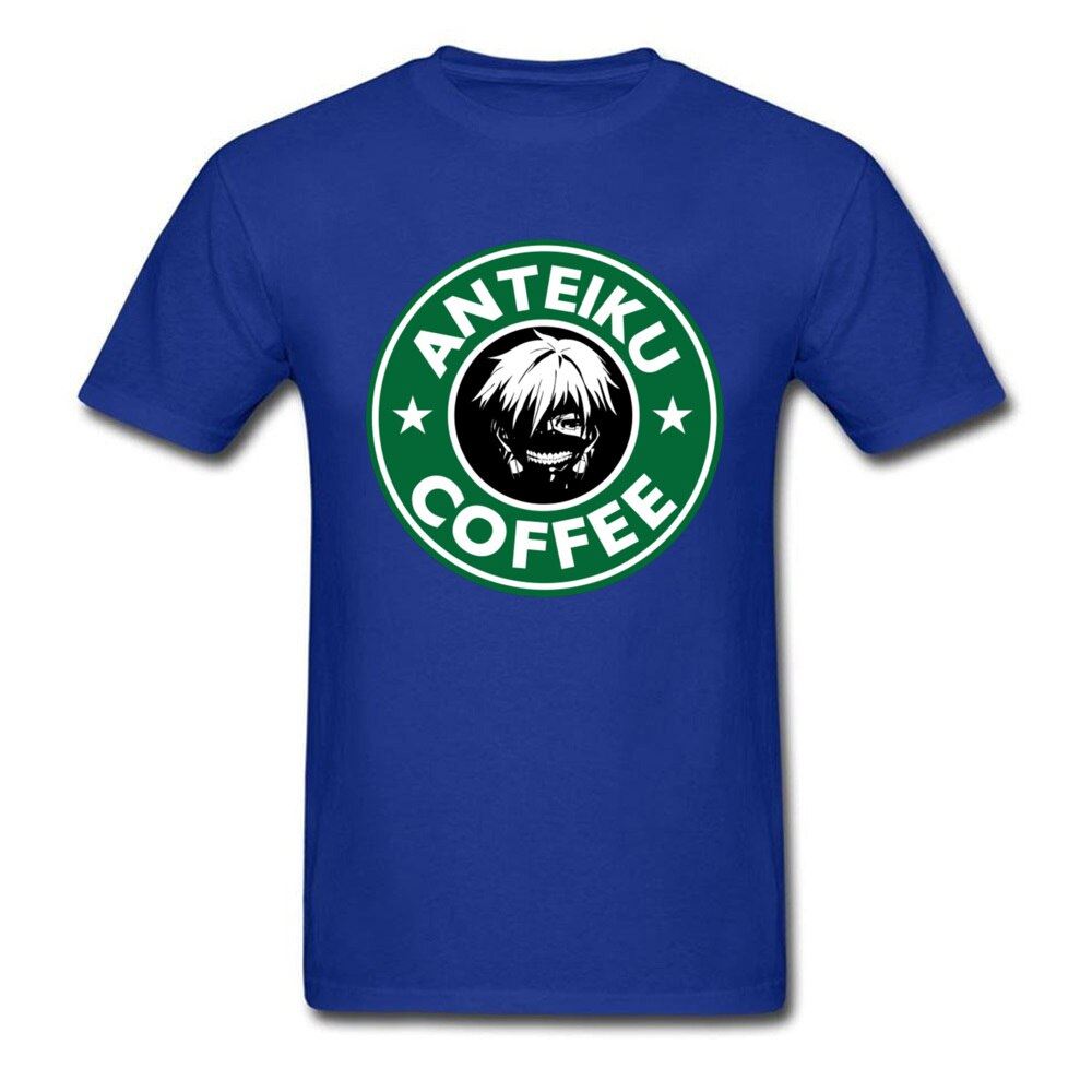 Anteiku Coffee T Shirt Tokyo Ghoul T-shirt Men Black Green Tops Unique Anime Lov