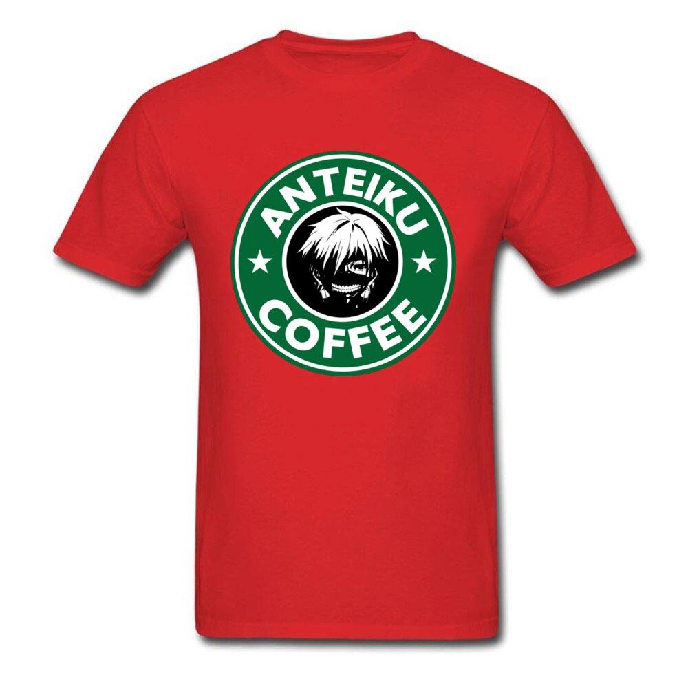 Anteiku Coffee T Shirt Tokyo Ghoul T-shirt Men Black Green Tops Unique Anime Lov