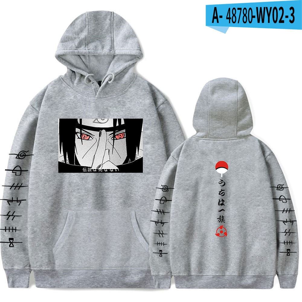 Anime Hoodie Naruto Nippon Comics Peripheral Trend Series Men's and Women's  Swe