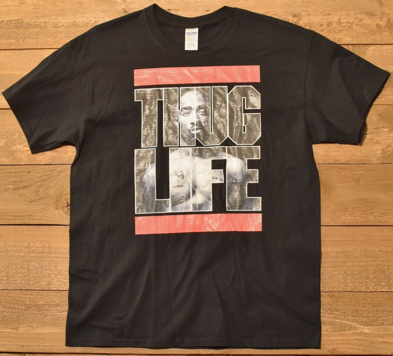 2 Pac Thug Life T-shirt Large Mens Tee 2 Pac Used