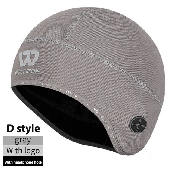 WEST BIKING Cycling Caps Winter Warm Fleece Hats Thermal Bicycle Cap Headwear Go