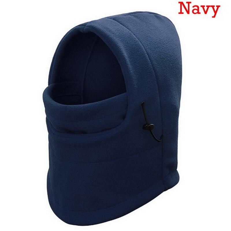 Winter warm Fleece beanies hats for men skull bandana neck warmer balaclava face