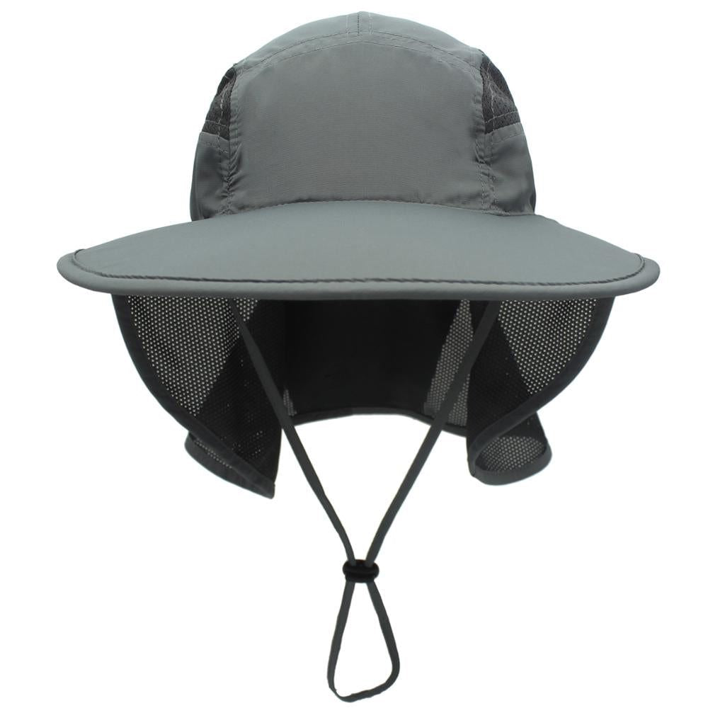 Outfly Wide-brimmed Sunhat For Men and Women In Summer Polyester Quick-drying Ha