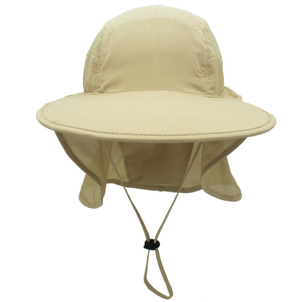 Outfly Wide-brimmed Sunhat For Men and Women In Summer Polyester Quick-drying Ha