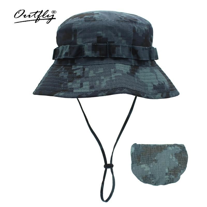 Outfly Digital Camouflage Army Hat Outdoor Camping Men Short Brim Hat Wholesale