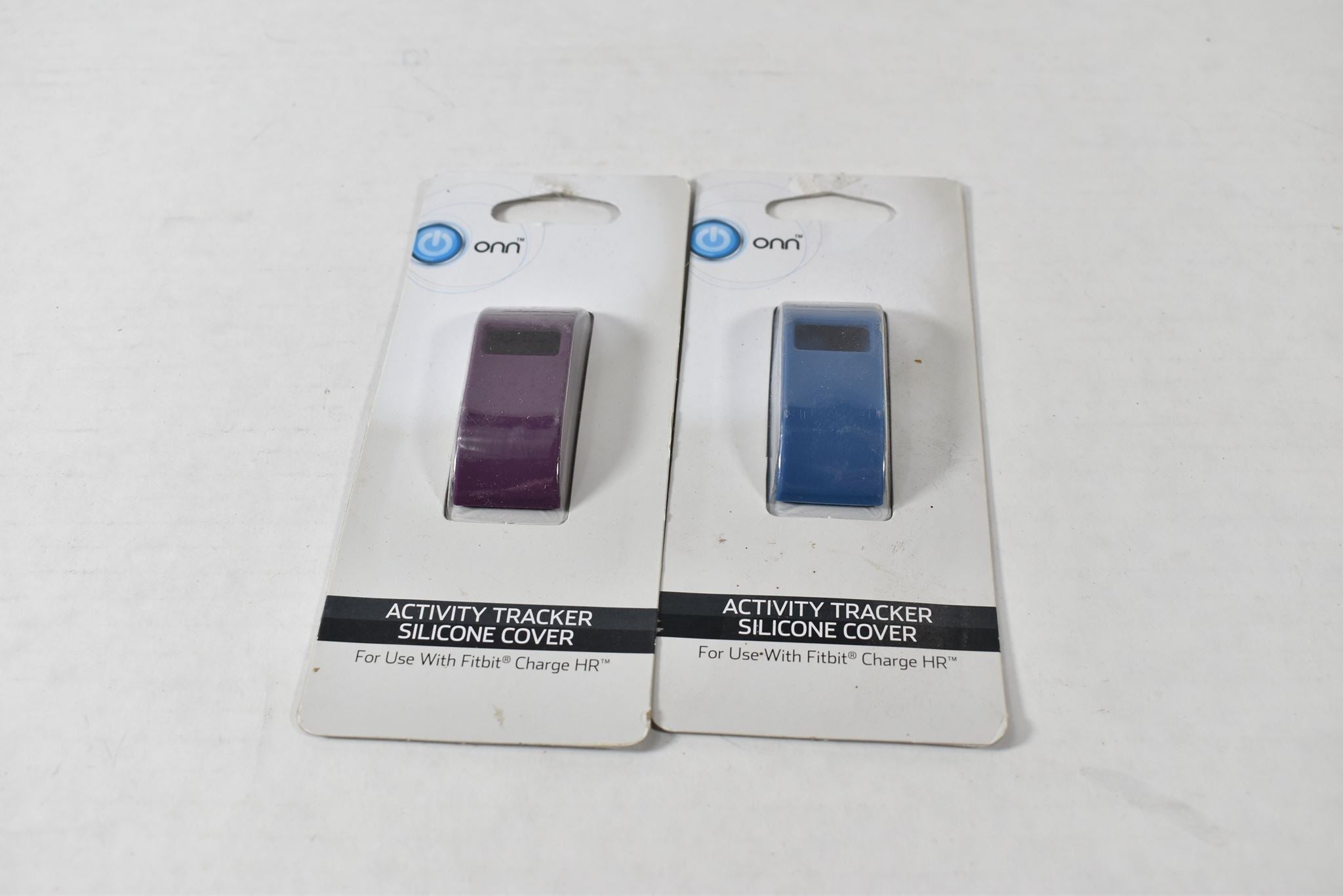 Activity Tracker Silicone Cover Fitbit Charge HR ONN Blue & Purple 2 Pc