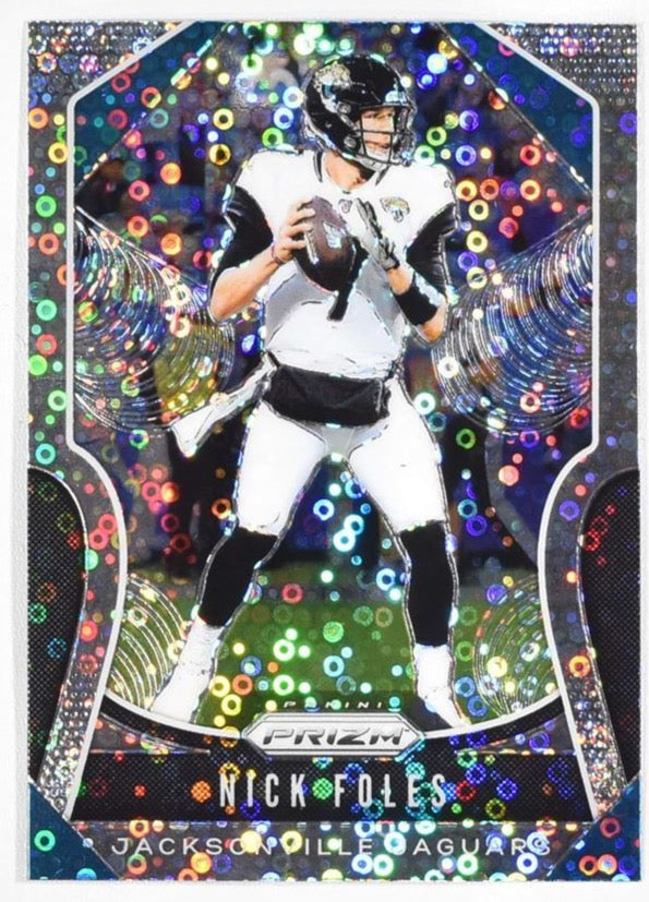 Nick Foles Football Card Panini Prizm Jacksonville Jaguars No. 153 2019