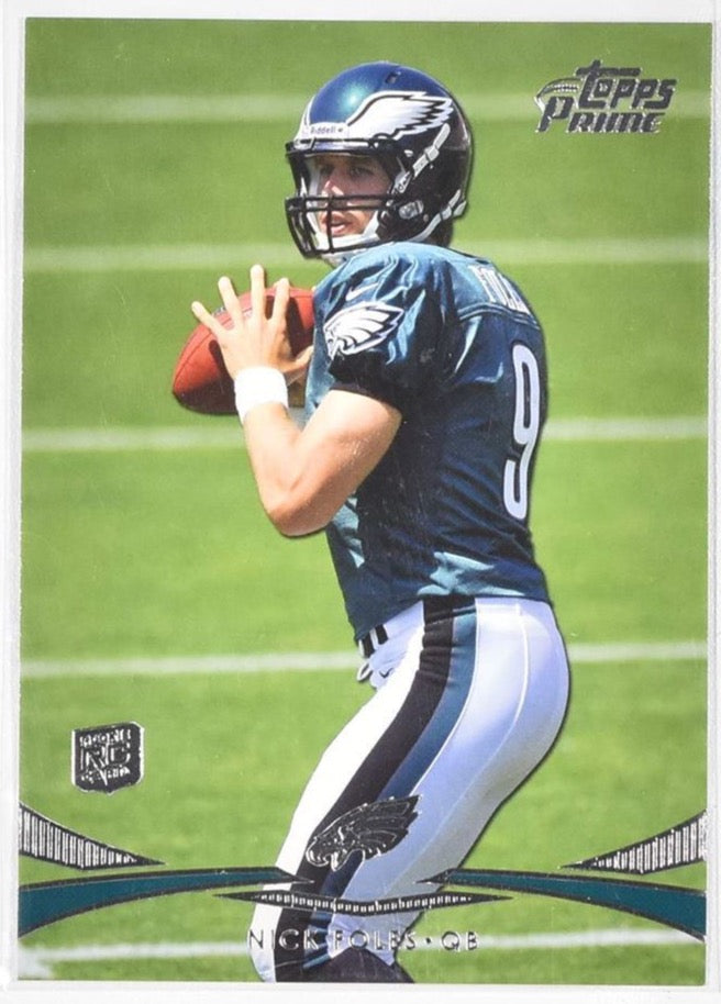 Nick Foles Topps Prime no. 5 2012 Football Card