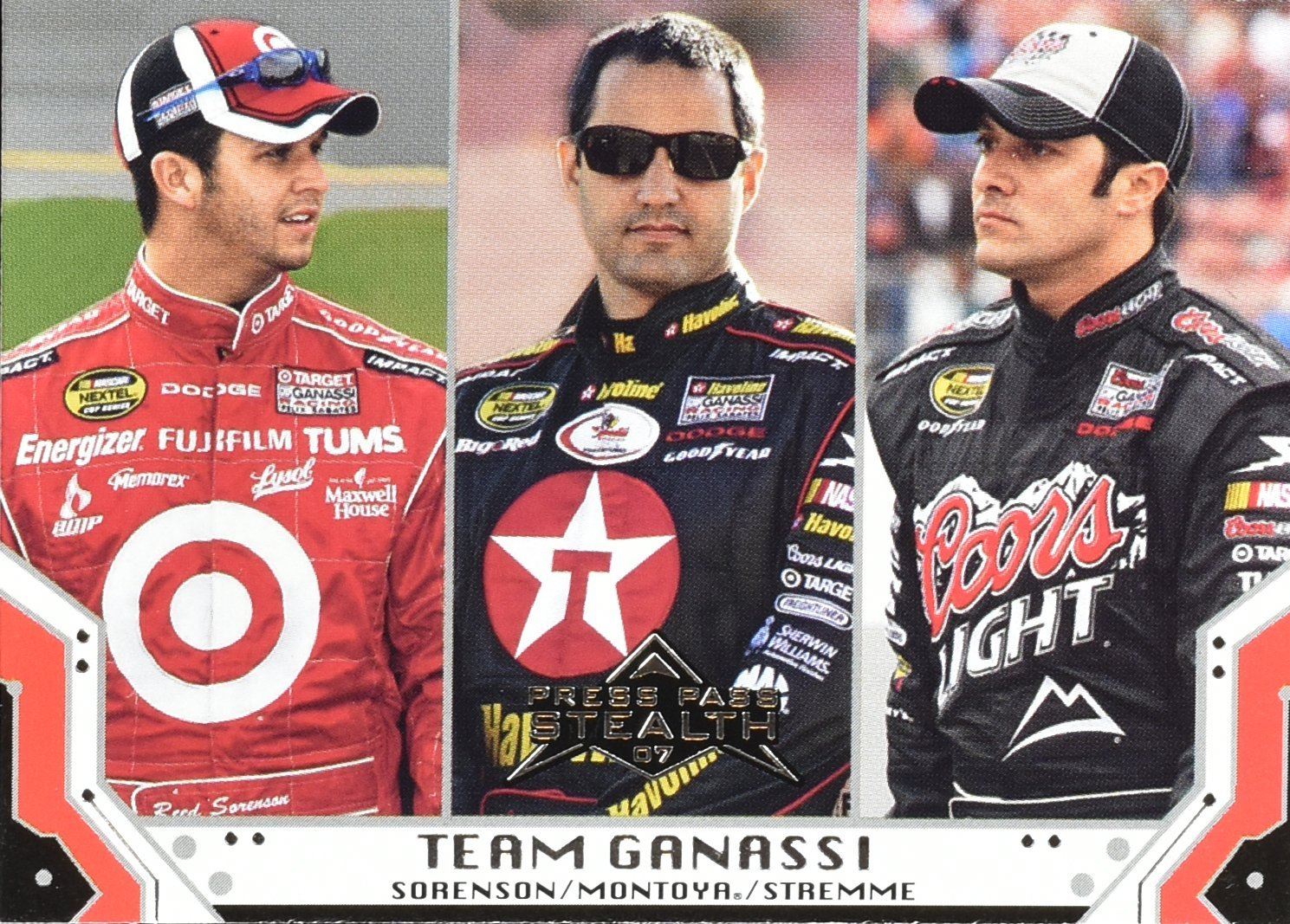 Team Ganassi Nascar Card No. 70 Press Pass 2007