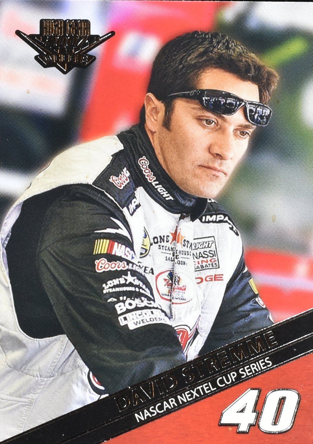 David Stremme High gear 2007 Nascar Card