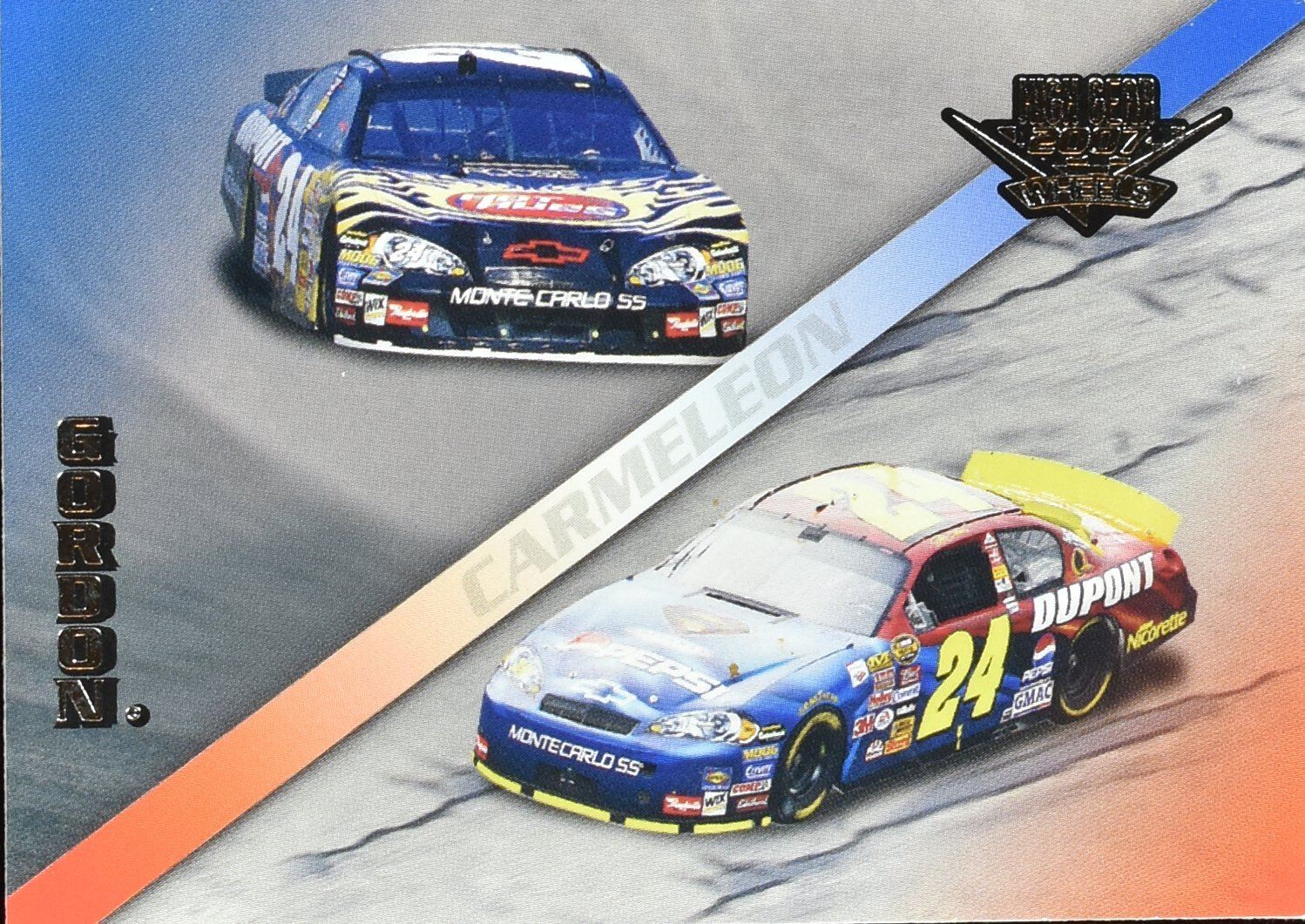 Jeff Gordon High Gear Wheels 2007 Carmeleon Nascar Card