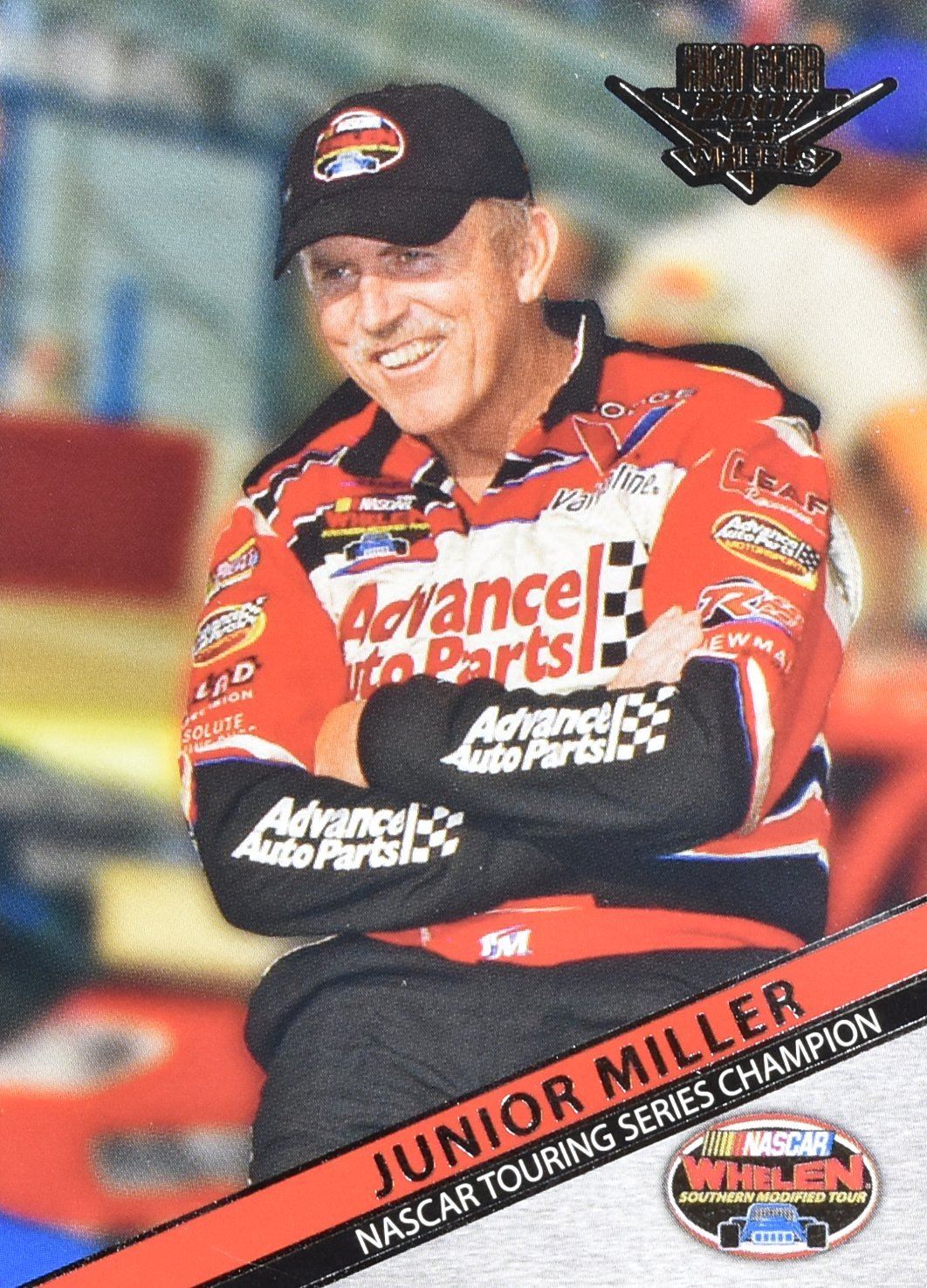 Junior Miller nascar Touring Series Champion High Gear Wheels 2007