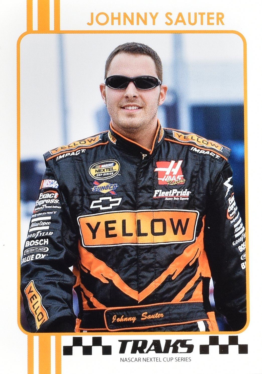 Johnny Sauter Trans Nascar Cup Series Nascar Card